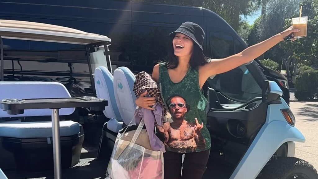 Kylie Jenner se llena de fiebre Bieber por Coachella