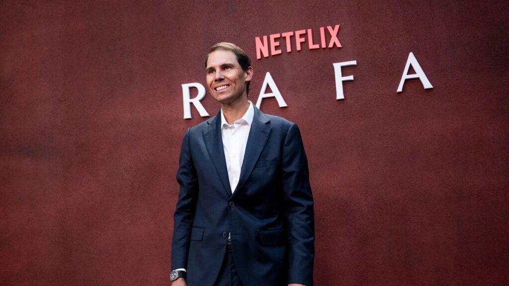 Estreno del documental de Netflix de Rafa Nadal: su familia lo acompaña en Madrid
