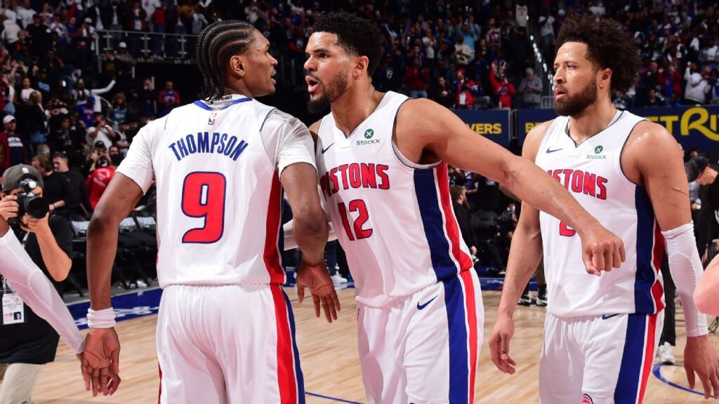 Cade Cunningham y Jalen Duren lideran el triunfo de Pistons en el Juego 1 ante Cavaliers