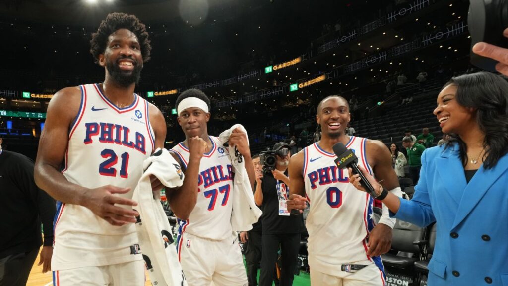 Tras 44 años, 76ers vencen a Celtics en una serie de playoffs