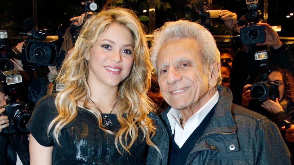 El padre de Shakira, William Mebarak, estaría nuevamente hospitalizado antes del histórico concierto de la cantante en Brasil
