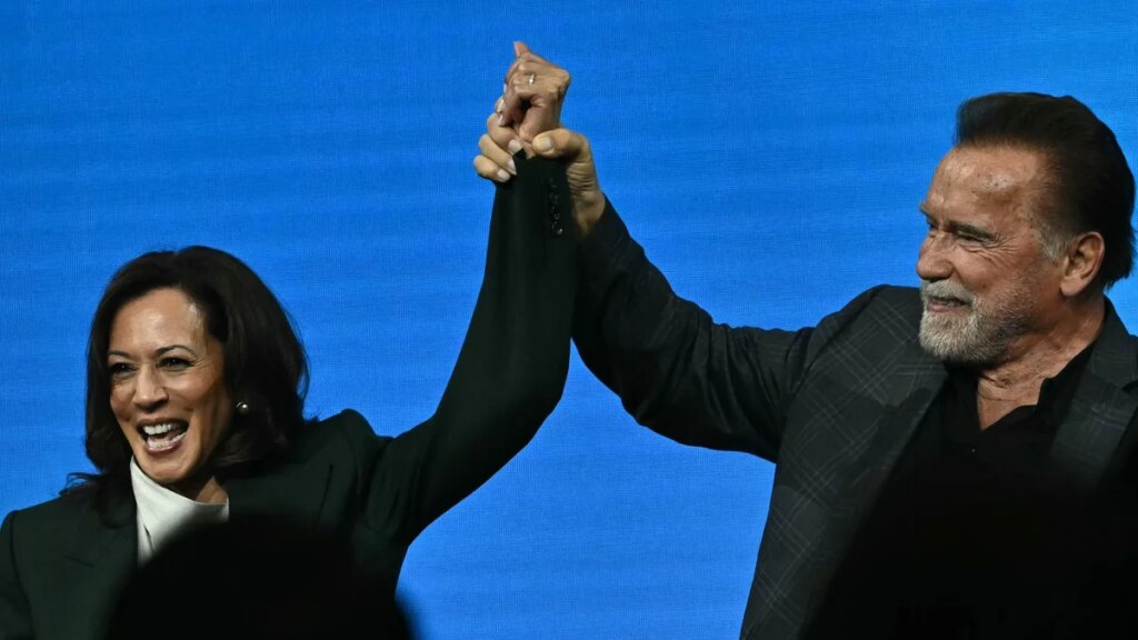 Arnold Schwarzenegger y Kamala Harris demuestran que el medio ambiente no tiene partido político: lo que dijeron en Viena