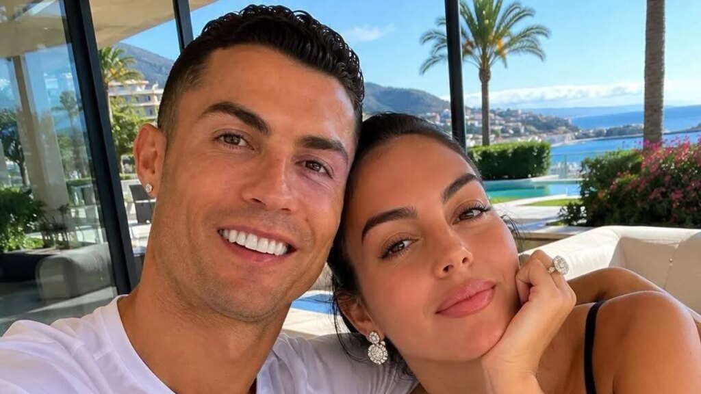 Georgina Rodríguez presume sus curvas en bikini negro mientras apoya a Ronaldo en el Mundial
