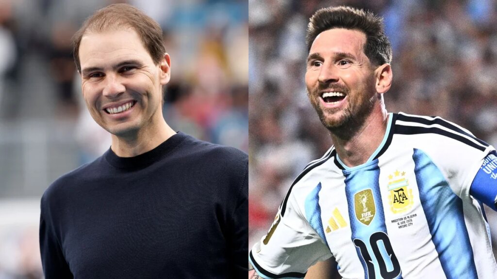 Rafa Nadal responde a los dulces elogios de Lionel Messi tras el hat-trick del Mundial