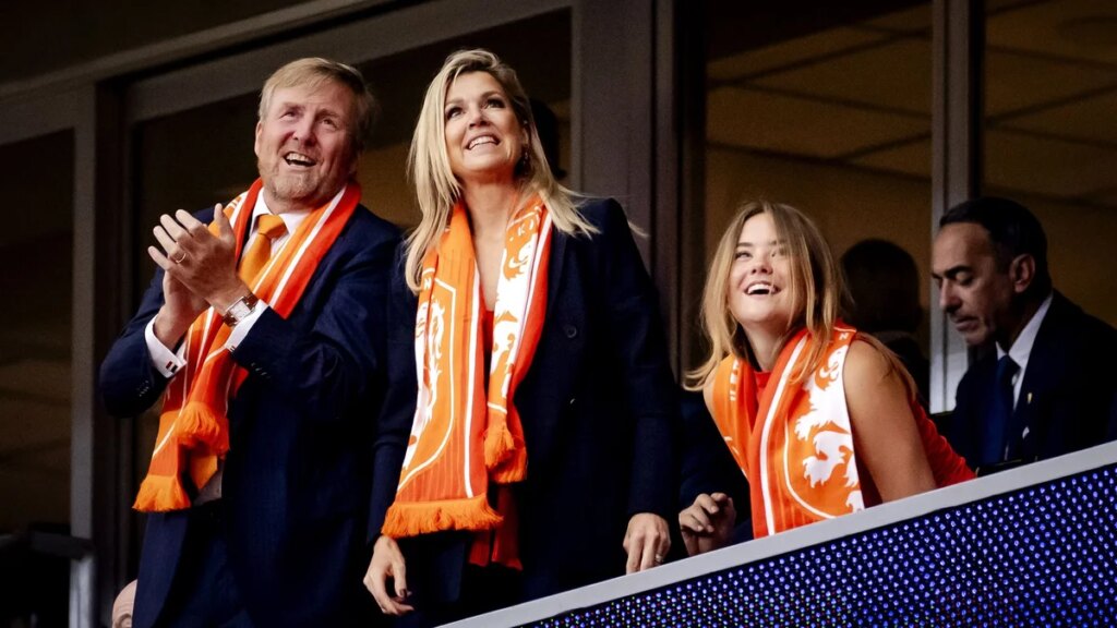 La reina Máxima, el rey Willem-Alexander y la princesa Ariane protagonizaron el día más memorable del Mundial