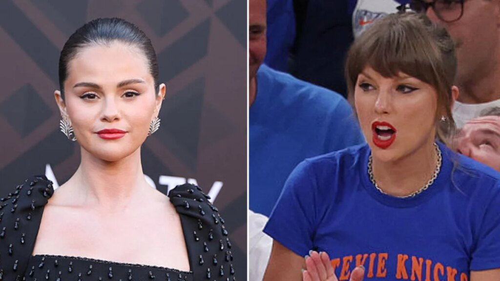 Selena Gomez desmiente los rumores de que se burló de Taylor Swift durante las Finales de la NBA