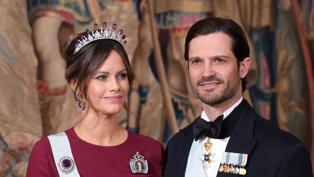 La rara foto del príncipe Carlos Felipe y la princesa Sofía demuestra que fue amor a primera vista