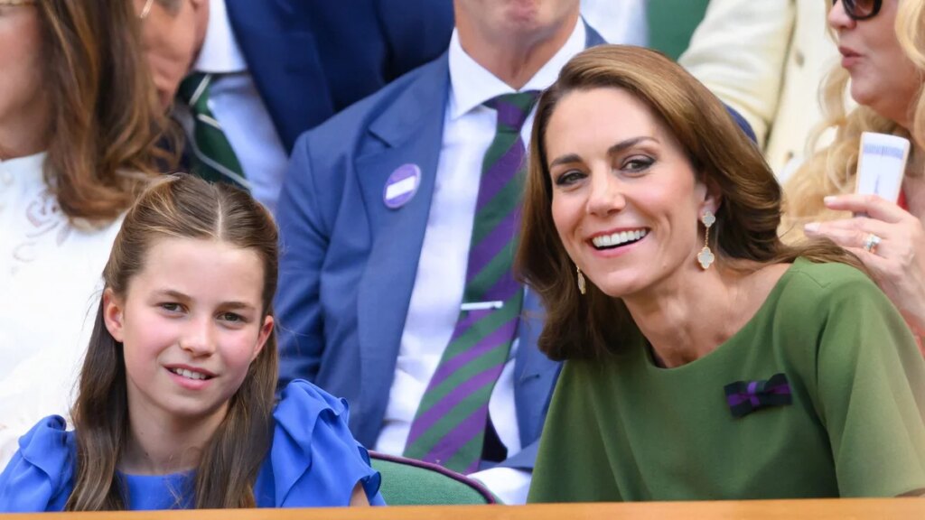Kate Middleton comparte la única foto de Wimbledon que dice todo sobre su vínculo con la princesa Charlotte