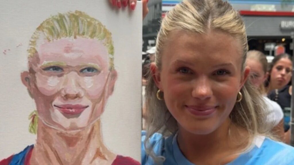 El influencer doble de Erling Haaland habló sobre el momento viral de la Copa Mundial