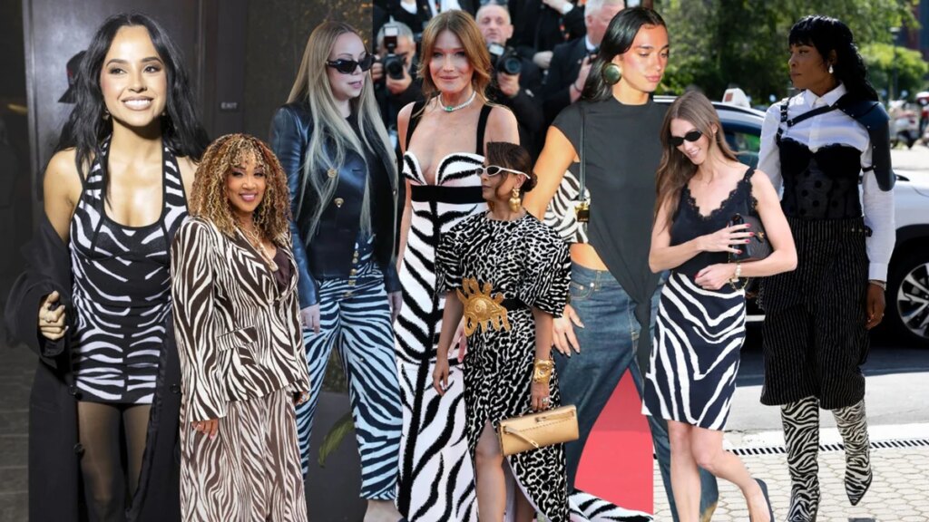 El estampado de cebra es la tendencia de moda comodín que se apoderará del verano de 2026