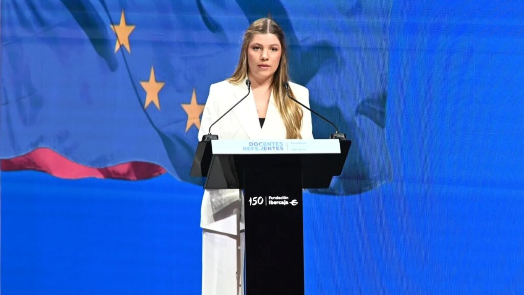 La Infanta Sofía marca un gran hito con su primer discurso oficial