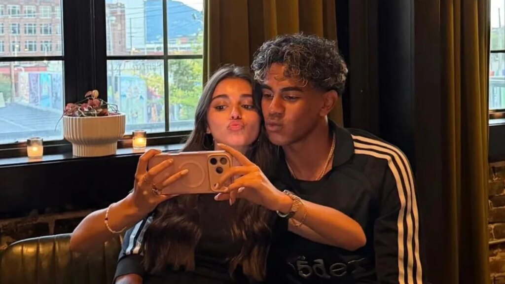 Lamine Yamal cumple el mayor deseo de su novia Inés García