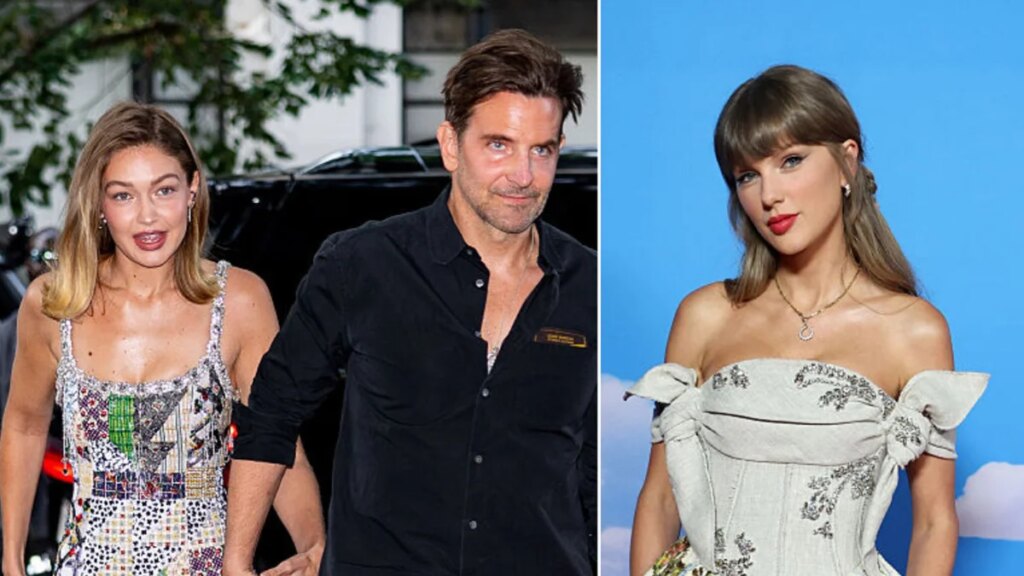 Gigi Hadid da energía a la dama de honor cuando llega a la boda de Taylor Swift