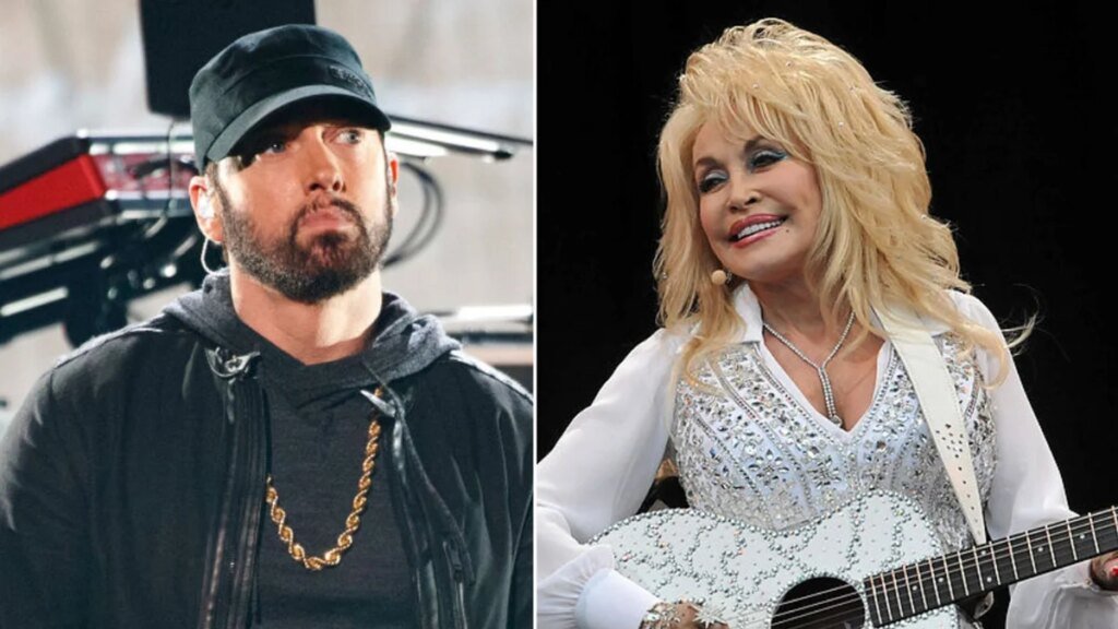 Eminem se disculpa por no haber conocido nunca a Dolly Parton mientras comparte su conmovedora carta