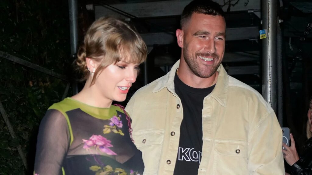 Travis Kelce habla por primera ves de su ‘esposa’ Taylor Swift y la celebración de su boda