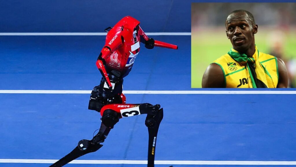 Un robot batió el récord de 100 metros de Usain Bolt