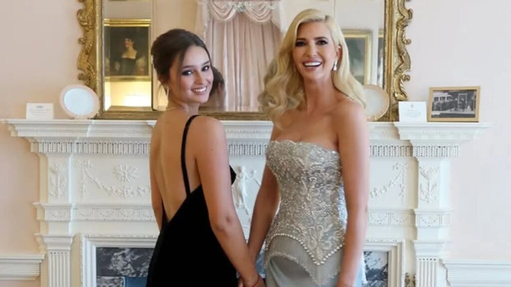 Ivanka Trump y su hija Arabella muestran su glamorosa transformación del día a la noche en la Casa Blanca