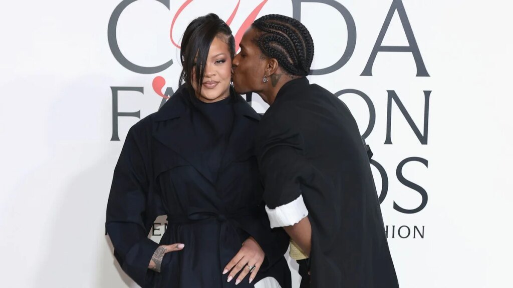 Rihanna regresa a los escenarios durante el concierto de A$AP Rocky en Copenhague