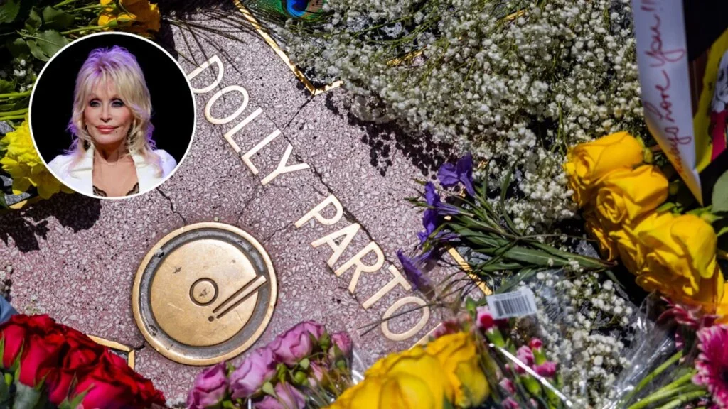 La estrella de Hollywood de Dolly Parton destrozada días después de su muerte