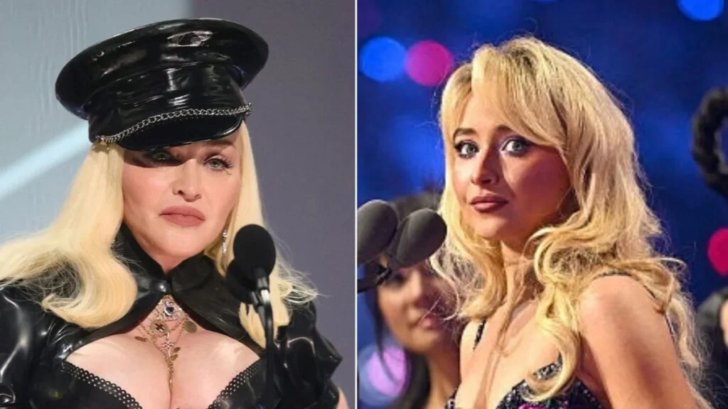 Madonna critica al equipo de Sabrina Carpenter después de esperar cinco días en los VMA