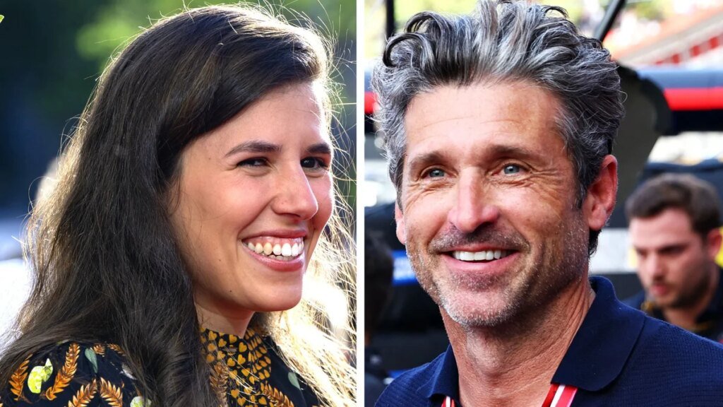 Teresa Urquijo posa con Patrick Dempsey en la Fórmula 1 de Madrid y la reacción de Martínez-Almeida es antológica: “No puedo competir…”