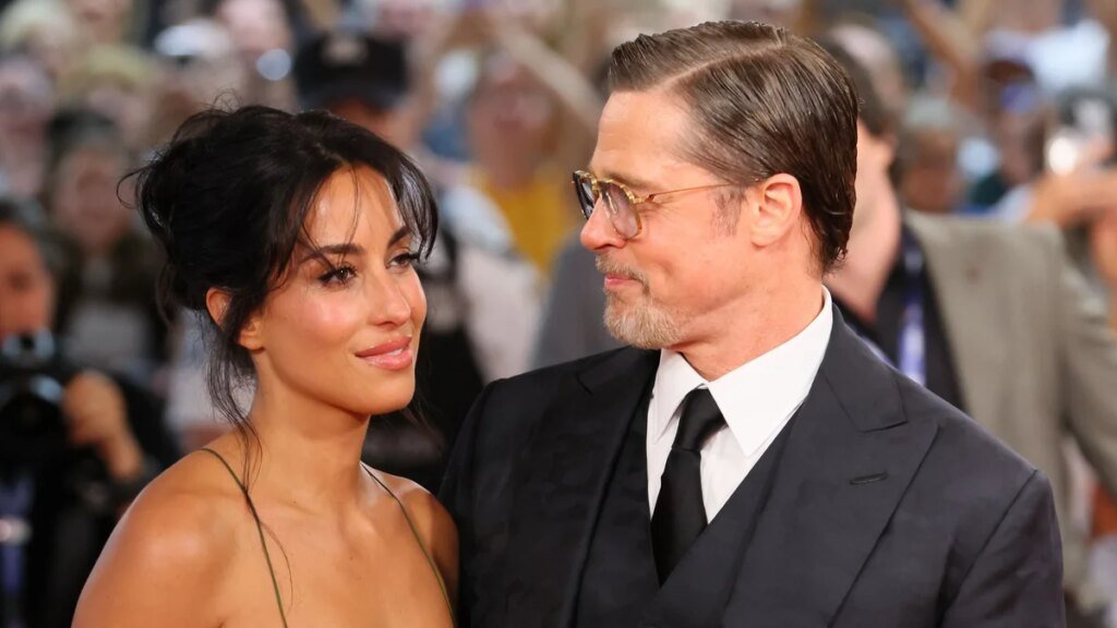 Brad Pitt e Inés de Ramón no pueden ocultar su amor en San Sebastián