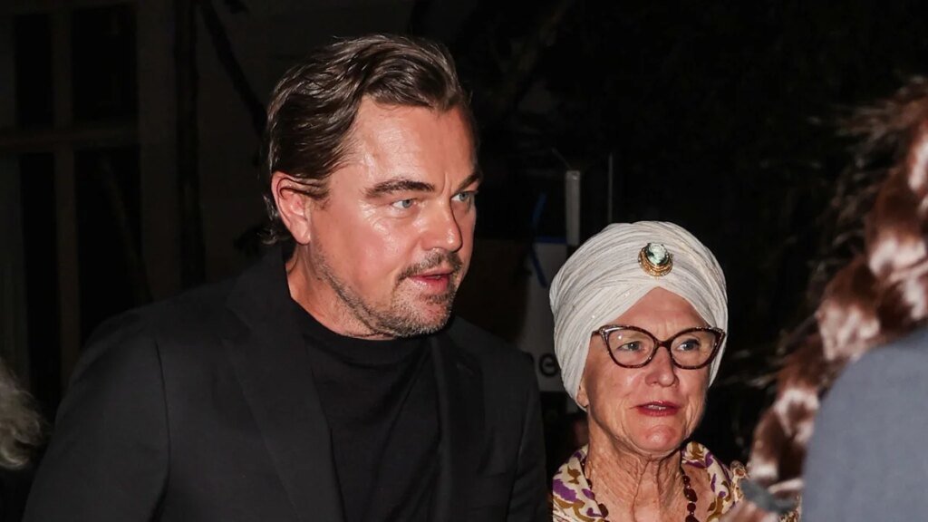 Leonardo DiCaprio sale con sus padres para honrar a Robert De Niro y Martin Scorsese en Nueva York