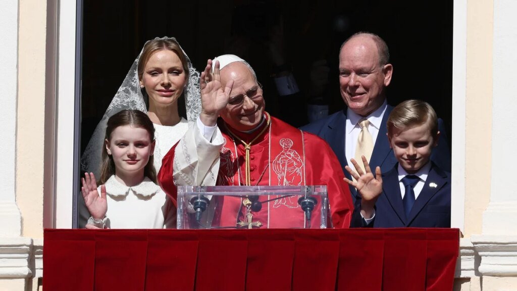 La princesa Charlene y el príncipe Alberto se reencuentran con el Papa León meses después de la histórica visita del pontífice a Mónaco