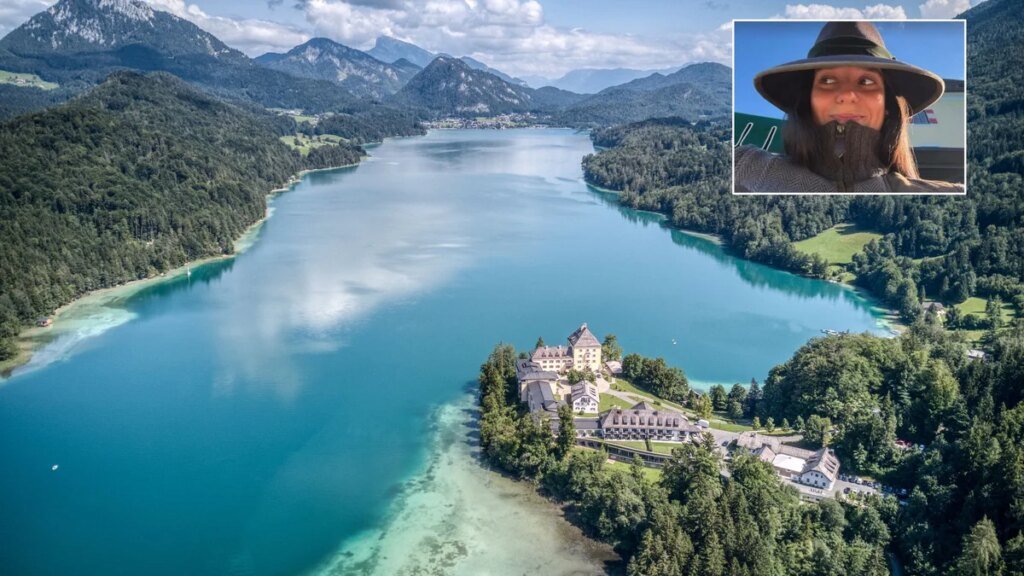 Victoria de Marichalar se escapa a Salzburgo y encuentra su paraíso junto a un lago idílico de aguas cristalinas: “Qué feliz soy aquí”