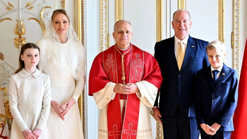 El Príncipe Alberto y la Princesa Charlene ‘profundamente conmovidos’ por las noticias de salud del Papa León XIV