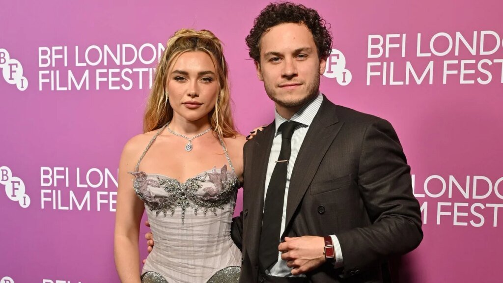 Florence Pugh y su novio Finn Cole hacen su debut como pareja en la alfombra roja