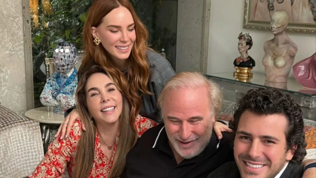 Belinda muestra su faceta familiar al celebrar el cumpleaños de su padre