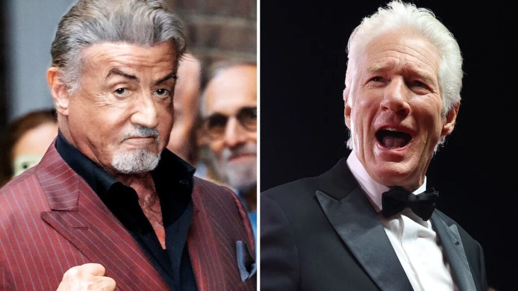 Sale a la luz la violenta pelea que tuvieron Stallone y Richard Gere en un rodaje: “Me tiró la salsa del pollo y le di un codazo”